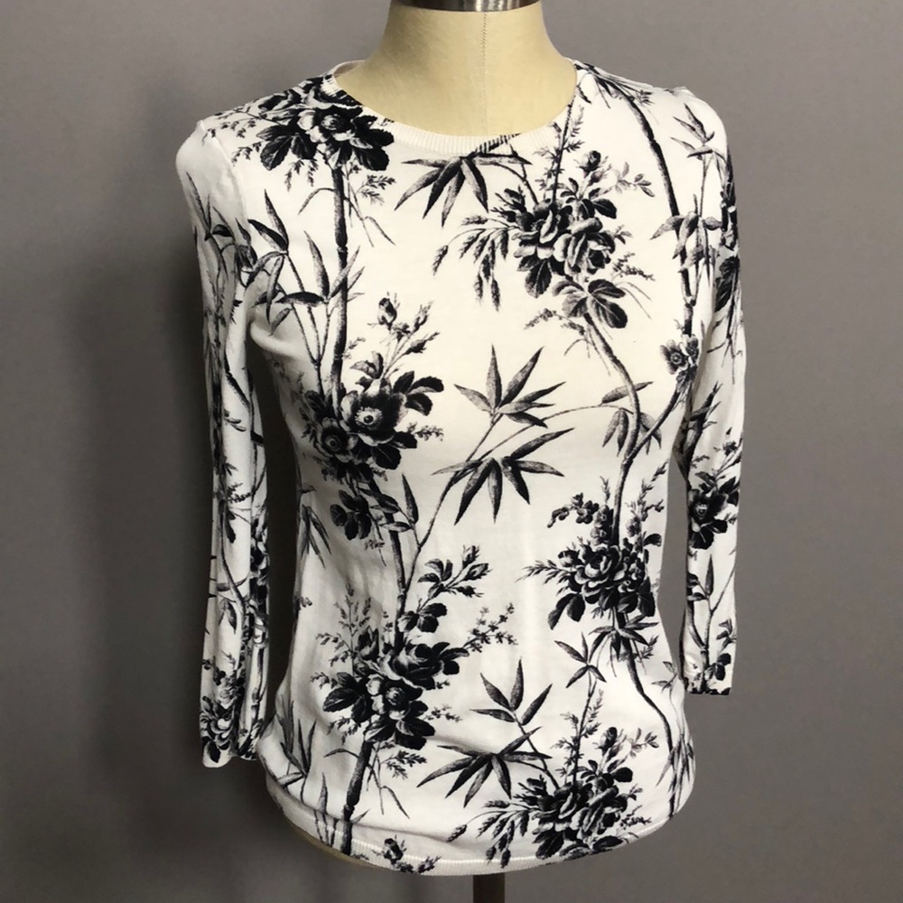 Ann Taylor LOFT 3/4 sleeve sweater sz SP